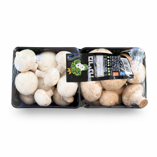 פטריות שמפניון ופורטבלה